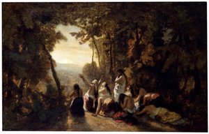 La Lamentation de la fille de Jephté, 1846