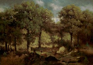 Intérieur de la forêt de Fontainebleau - Narcisse Virgile Diaz de la Peña