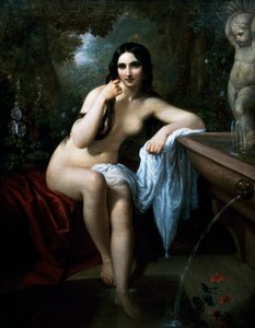 Nymphe au bain