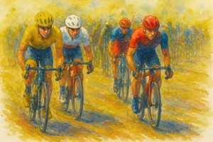 Le cyclisme en action - Natalie Bruns
