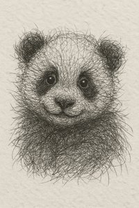 Un petit panda tout doux - Natalie Bruns