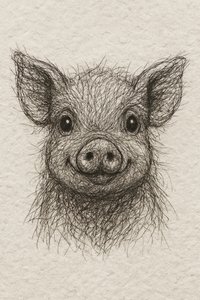 Le petit cochon joyeux - Natalie Bruns