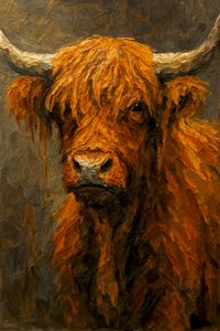 La majestueuse vache des Highlands - Natalie Bruns
