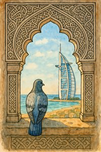 Pigeon Views Dubaï - Natalie Bruns