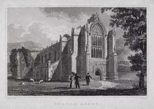 Abbaye de Bolton - Nathaniel (after) Whittock