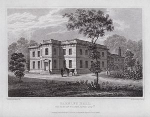 Farnley Hall, la résidence de Walter Fawks - Nathaniel (after) Whittock