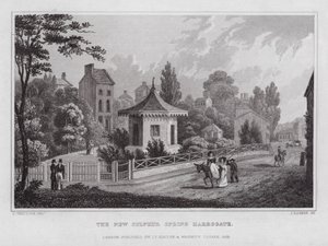 La nouvelle source de soufre, Harrogate - Nathaniel (after) Whittock