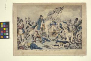 Bataille de Waterloo, 18 juin - Nathaniel Currier