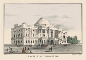 Capitole à Washington - Nathaniel Currier