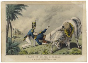 Mort du Major Ringgold - Nathaniel Currier