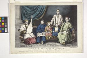 La famille chinoise vivante - Nathaniel Currier