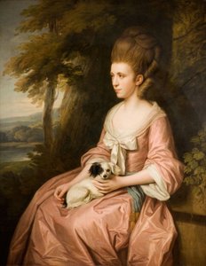 Portrait de Miss Hargreaves - Nathaniel Dance Holland