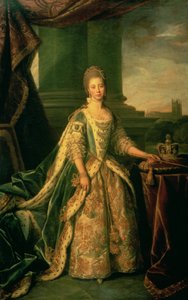 Portrait de Sophie Charlotte (1744-1818) - Nathaniel Dance Holland