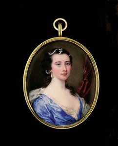 Mary Wilkes - Nathaniel Hone