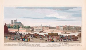 Vue du 18ème Siècle de Paris, France - Nathaniel Parr