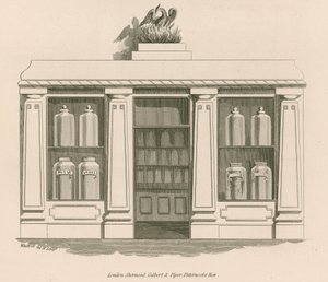 Pharmacie, Great Russell Street, Bloomsbury - Nathaniel Whittock