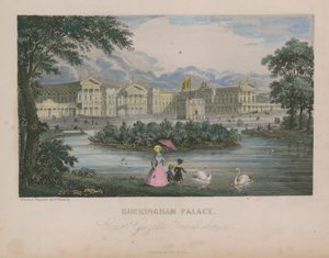 Vue générale du Palais de Buckingham