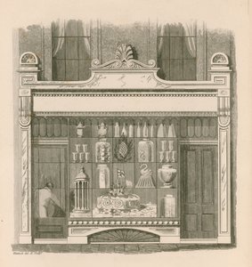 Conception de devanture de magasin dans le style italien - Nathaniel Whittock