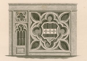 Façade de magasin pour le magasin de gravure sur sceau et cuivre, 22 Gerrard Street, Londres - Nathaniel Whittock