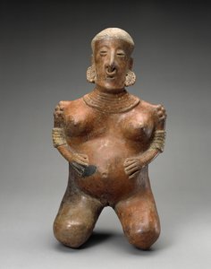 Femme enceinte agenouillée, 300 av. J.-C.-300 apr. J.-C.