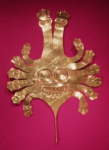 Tête de Méduse, du Pérou - Nazca Culture
