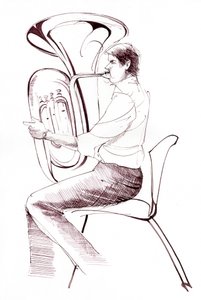 Joueur de tuba