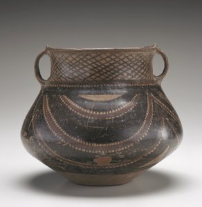 Urne, province de Gansu, vers 2000 av. J.-C. - Neolithic Period Chinese School