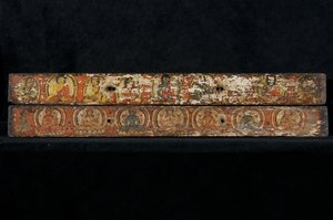 Paire de couvertures de manuscrit - Nepalese School