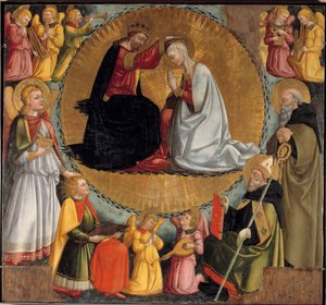Couronnement de la Vierge - Neri di Bicci