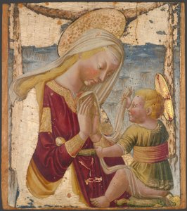 La Vierge adorant l