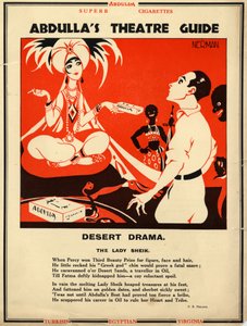 Cigarettes Abdulla, 1928 - Nerman