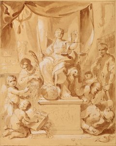 Allégorie de la justice - Leopold Blonder