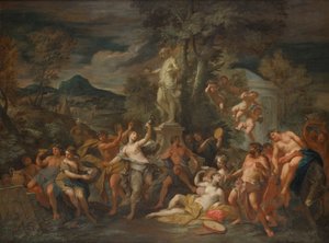 Bacchanale dans le paysage