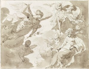 Scène biblique - Leopold Blonder