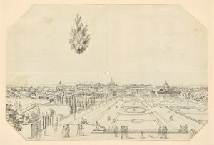 Vue de Vienne depuis le Belvédère