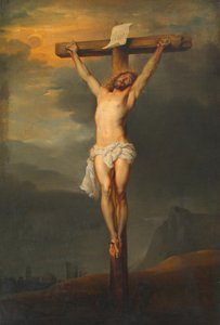 Le Christ en croix - Leopold Blonder