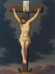 Christ en croix - Leopold Blonder