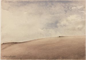 Orage passant, Sussex Downs
