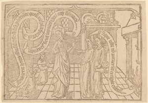 Page de "Canticum Canticorum": 2ème édition - Netherlandish 15th Century