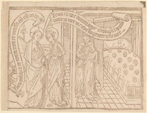 Page de "Canticum Canticorum": 2ème édition - Netherlandish 15th Century