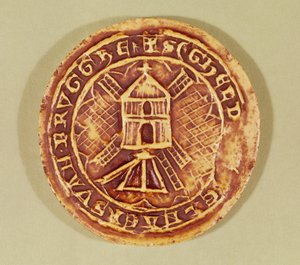 Sceau de la Guilde des Meuniers de Bruges, 1407 - Netherlandish School