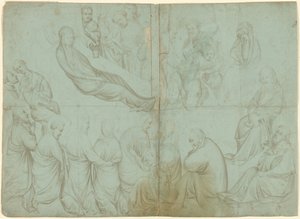 La Mort de la Vierge, vers 1390 - Netherlandish School