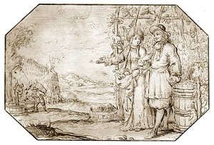 Les Quatre Saisons : Automne - Récolte, vers 1675 - Netherlandish School