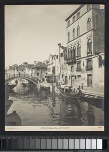 Extérieur de la maison de Tintoret à Venise - Neue Photographische Gesellschaft