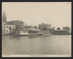 Vue du port du Lido - Neue Photographische Gesellschaft