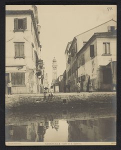 Chioggia - Calle di S. Caterina - Neue Photographische Gesellschaft