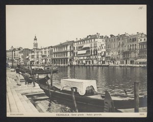 Vue du Grand Canal à Venise - Neue Photographische Gesellschaft