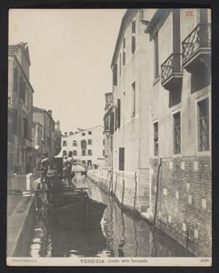 Vue du Canale delle Torreselle à Venise