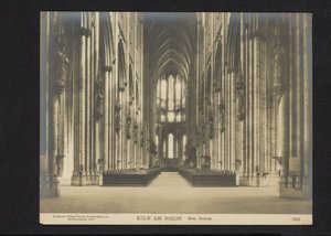 Intérieur de la cathédrale de Cologne