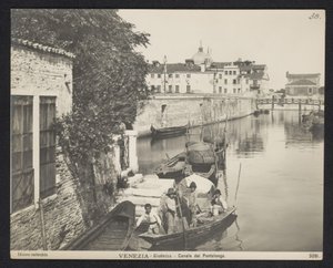 Canal à Venise - Neue Photographische Gesellschaft